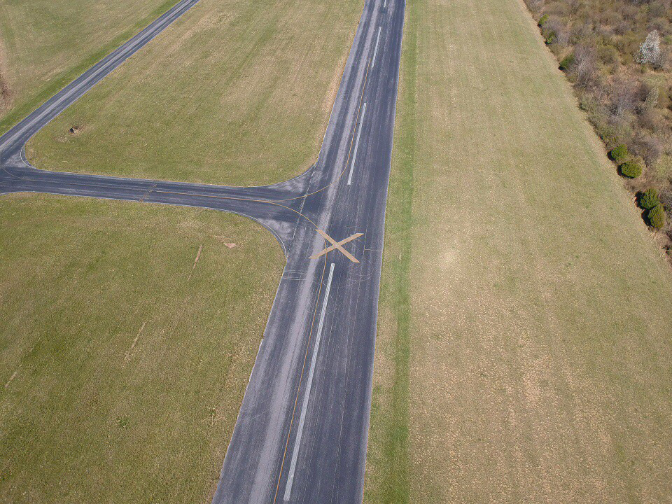 Drone view of Cornelia Fort Airpark