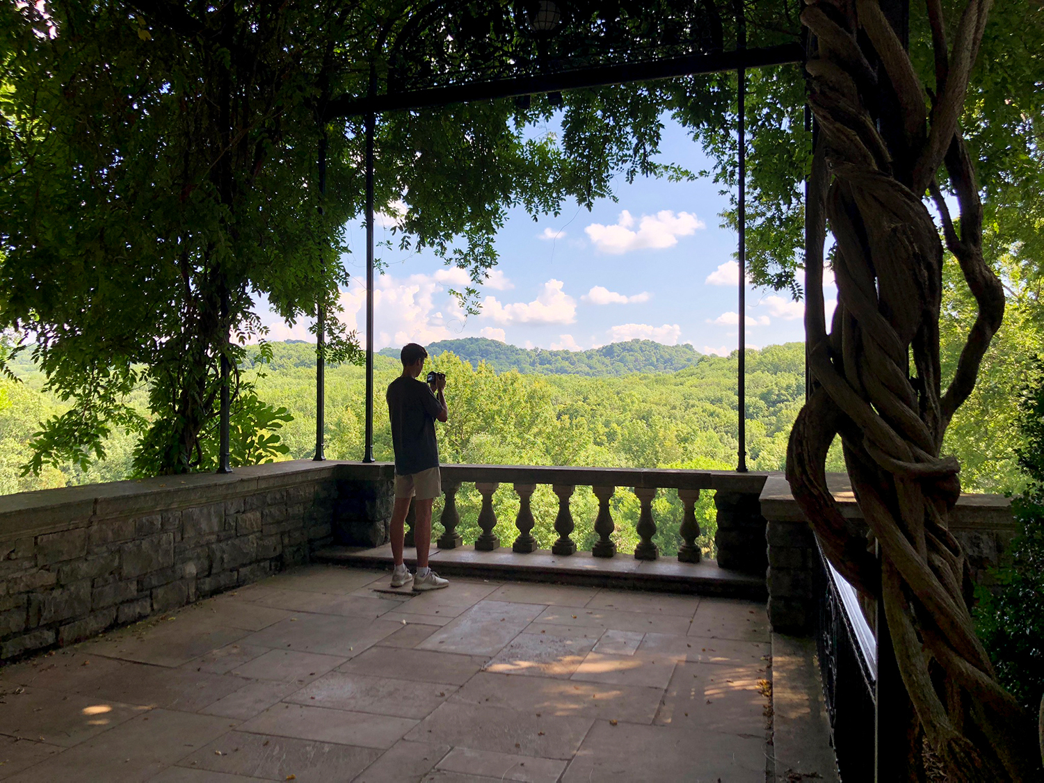 Balcony at Cheekwood Estate