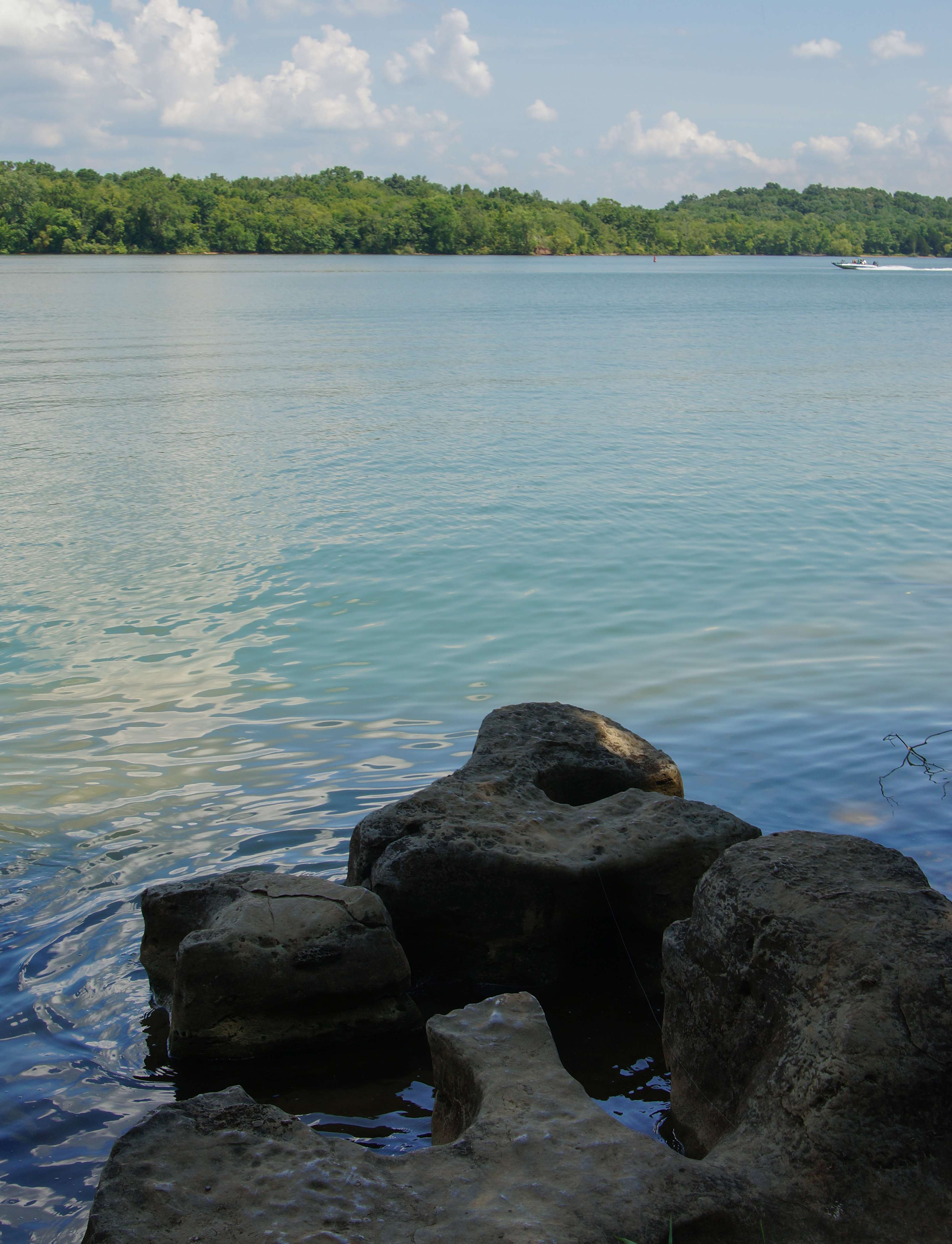 Rocks at Long Hunter State Park